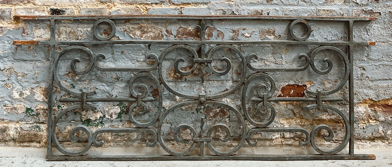 A French Scroll-work Grille